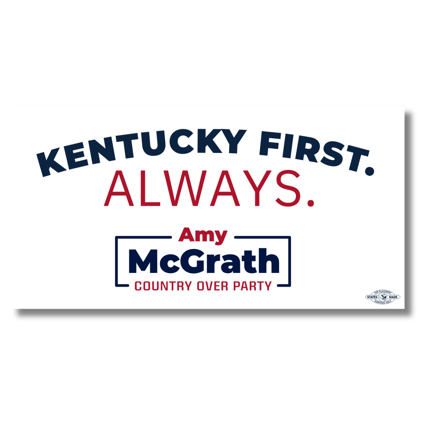 Kentucky First Bumper Sticker